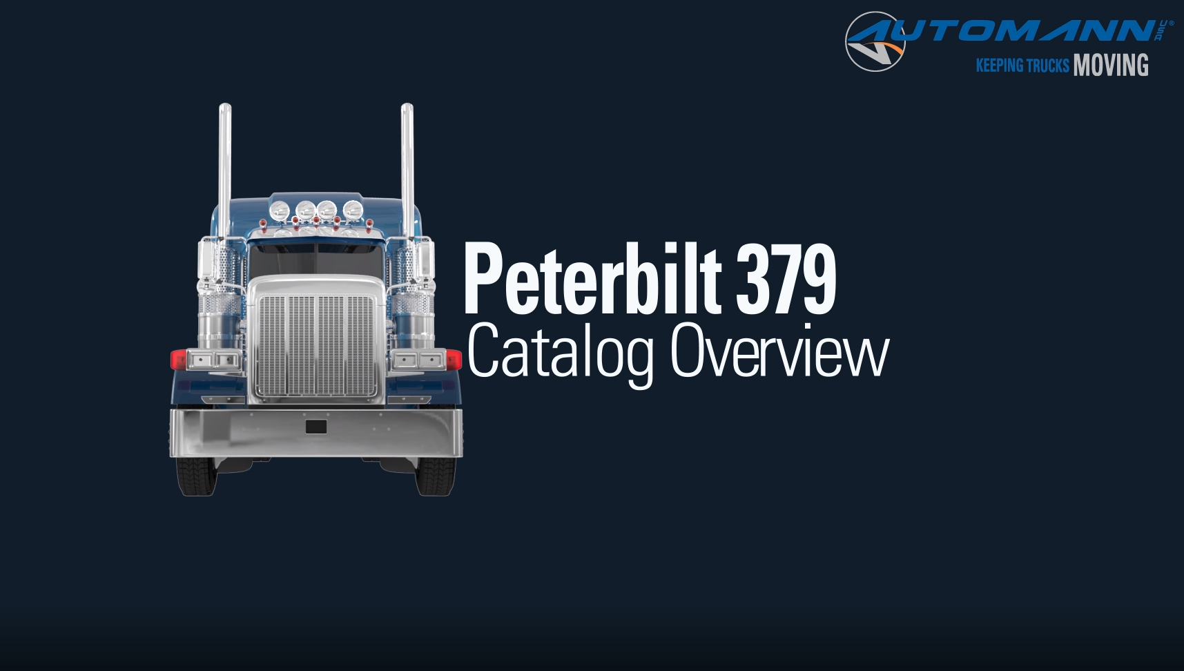 Peterbilt 379 Catalog Overview